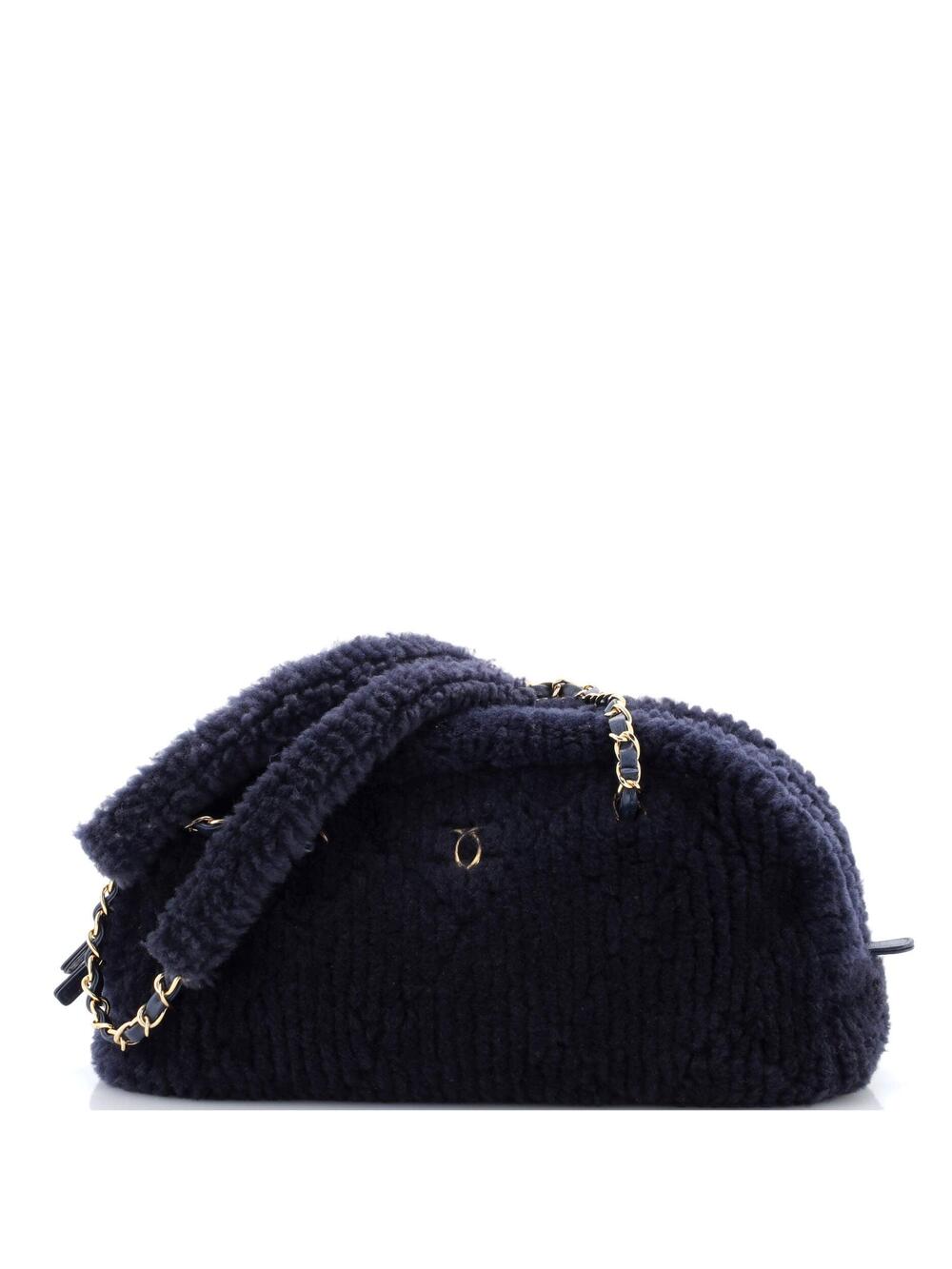 Chanel Coco Neige Chain Bowling Bag #242386C44B